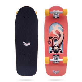 YOW Skateboard Surf Cruiser Complete Pocket Rem 9" x 26.5"