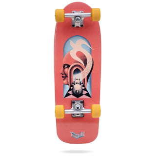 YOW Skateboard Surf Cruiser Complete Pocket Rem 9" x 26.5"