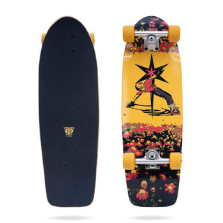 YOW Skateboard Surf Cruiser Complete Meadow 9" x 28"
