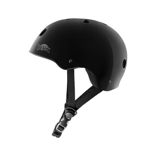 Yepa Skateboard Helmet T-Shell Gloss Black - Certified
