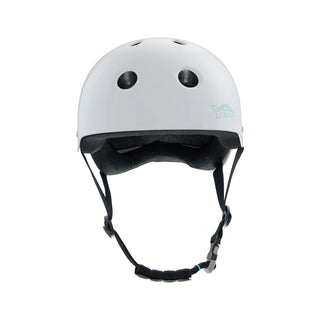Yepa Skateboard Helmet T-Shell Gloss White - Certified