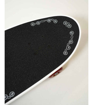 YOW Skateboard Complete Luster Egg Friends White 9.0" x 29.25" Cruiser