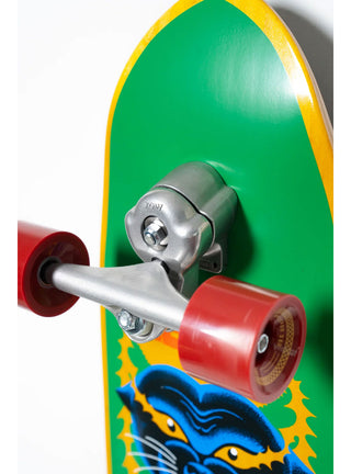 YOW Skateboard Complete Medina Panthera Green 10.5" x 33.5" Surfskate