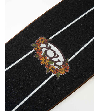 YOW Skateboard Complete Waikiki Brown 10" x 40" Surfskate