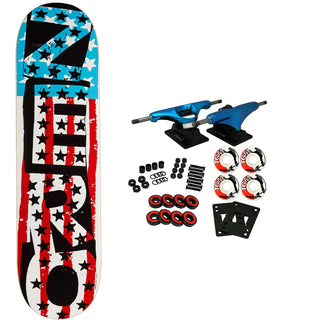 Zero Skateboard Complete American Punk 8.25" x 31.9"