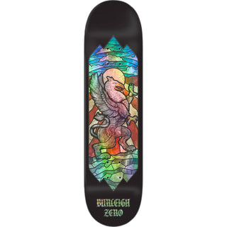 Zero Skateboard Deck Burleigh Stained Glass 8.5" x 32.3"