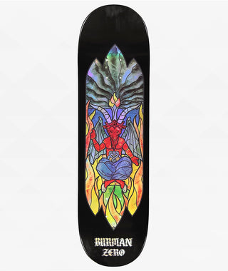 Zero Skateboard Deck Burman Stained Glass 8.625" x 32.25"