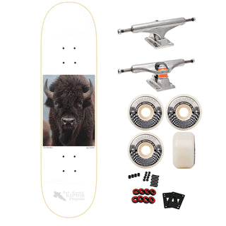 Zero Premium Skateboard with Indy Trucks, Triclops Wheels 8.25" Sandoval Buffalo