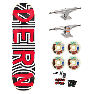 Zero Premium Skateboard with Indy Trucks, Snot Wheels 8.25" Kanaan Dern Signature Bold