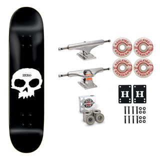 Zero Skateboard Single Skull 8.75" Independent Spitfire Premium Kit