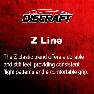 Discraft Disc Golf Z Line Zone SS Putter 4/4/-1/2 Pink/Holo Prisms 173-174g