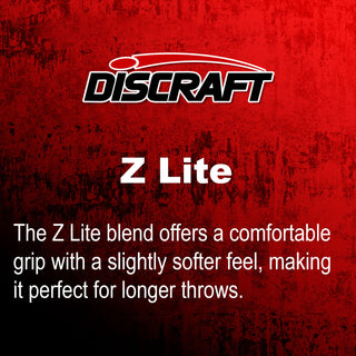 Discraft Disc Golf Paul McBeth Z Lite Zeus Distance Driver 12/5/-1/3 Yellow/Purple 163 grams