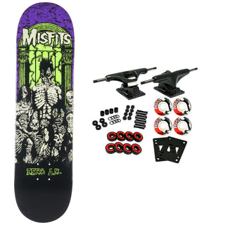Zero Skateboard Complete Misfits Zero A.D. Glow 8.5" x 32.3"