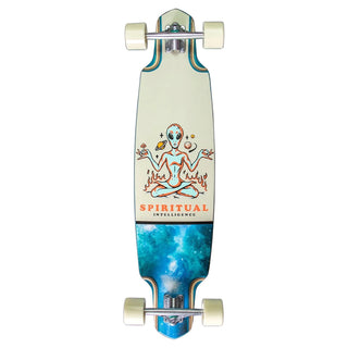 Dusters Longboard Zen Flush Mount Teal 9.125" x 38"