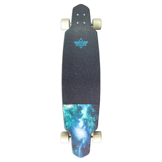 Dusters Longboard Zen Flush Mount Teal 9.125" x 38"