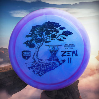 Discmania Disc Golf Nate Perkins Meta Essence Zen 2 Fairway Driver 8/9/-2/1 Blue/Snow Camo 174 grams