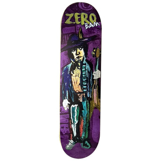 Zero Skateboard Deck Bam Margera Music Man 8.5"
