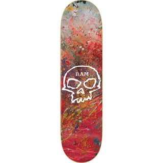 Zero Skateboard Deck Bam Margera Single Skull 8.5"