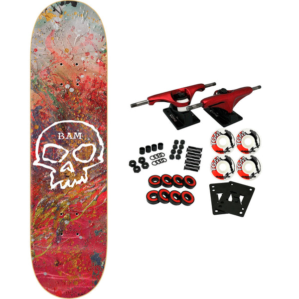Zero Skateboard Complete Bam Margera Single Skull 8.5