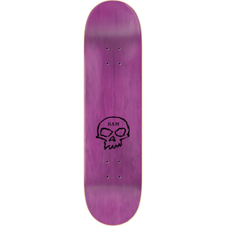 Zero Skateboard Deck Bam Margera Single Skull 8.25"