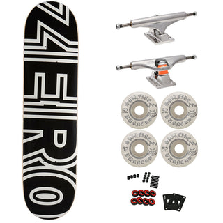 Zero Premium Skateboard with Indy Trucks, Spitfire Wheels 8.125" Bold