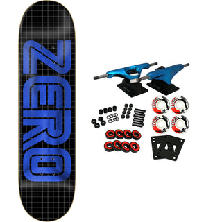 Zero Skateboard Complete Adam Arunski Genesis Black/Blue 8.5" x 32.3"