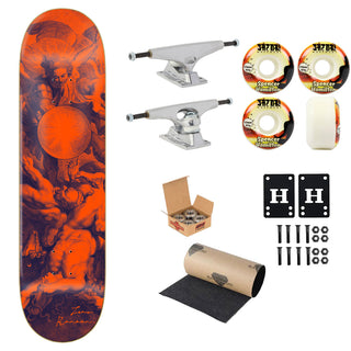 Zero Premium Skateboard Complete Kanaan Dern Renaissance 8.25" Ft. Krux/Satori/Independent