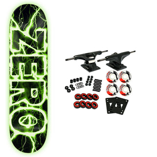 Zero Skateboard Complete Lightning Glow Reissue 8.25" x 31.9"