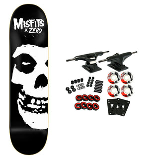 Zero Skateboard Complete Misfits Fiend Skull 8.0" x 31.6"
