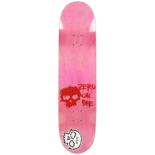 Zero Skateboard Deck Bam Margera 3 Blood Purple 8.0" x 31.6"
