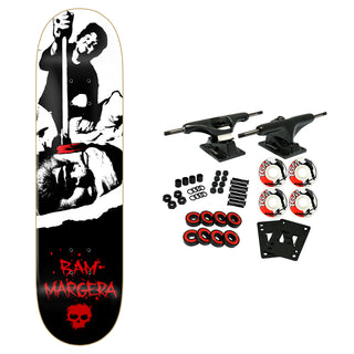 Zero Skateboard Complete Bam Margera 3 Plunger 8.25" x 31.9"