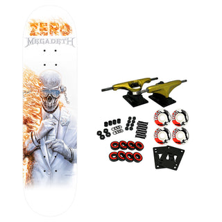 Zero Skateboard Complete Megadeth Album Art 8.25" x 31.9"