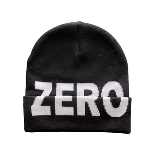 Zero Skateboards Beanie Army Knit Fold Black