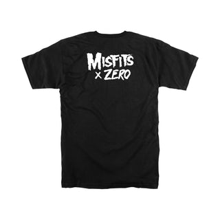 Zero Skateboards Shirt Misfits Fiend Black