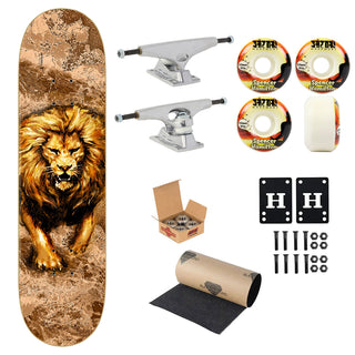 Zero Premium Skateboard Complete Tommy Sandoval Realtree Lion 8.25" Ft. Krux/Satori/Independent