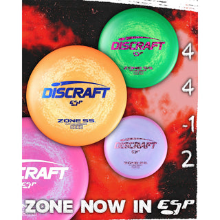 Discraft Disc Golf ESP Zone SS Putt and Approach 4/4/-1/2 - Choose Exact Disc