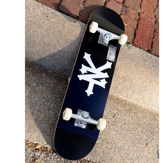 Zoo York Skateboard Complete OG 95 Crackerjack Black/White 8.0"