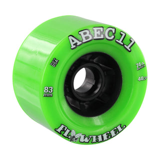 Abec 11 Longboard Wheels 83mm Refly 74A Lime/Black