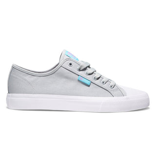 DC Skateboard Shoes Manual RT Cat and Cloud Grey/Grey/Blue Mens
