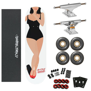 All I Need Complete Lovely Lady 8.3" Independent Trucks, Spitfire Wheels