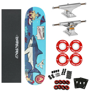 All I Need Complete Beer Shark 8.28" Independent Trucks, Soft Wheels