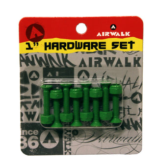 Airwalk Hardware 1" Phillips Green