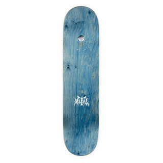 Metal Skateboard Deck Ancient Logo Purple 8.0" x 31.625"