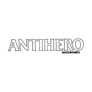 Anti Hero Black Hero Long Black Sticker