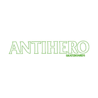 Anti Hero Black Hero Long Green Sticker