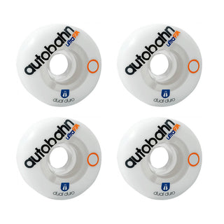 Autobahn Wheels 55mm Dual Duro Ultra Classic 97A White
