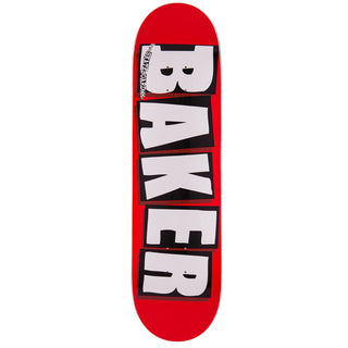 Baker Deck Brand Logo White 7.56"