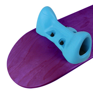 Softrucks Practice Complete - 8.0" Stained Purple Deck / Blue Trucks