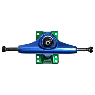 Core Hollow Trucks 5.0 (7.75") Anodized Blue With Green Base (Hollow Kingpin)