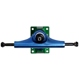 Core Hollow Trucks 5.25 (8.0") Anodized Blue With Green Base (Hollow Kingpin)